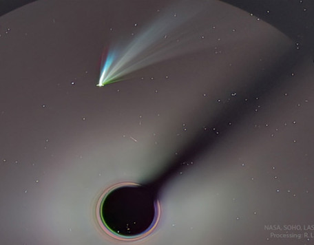 CometG3Perihelion SohoLigustri 960 Marco Fulle