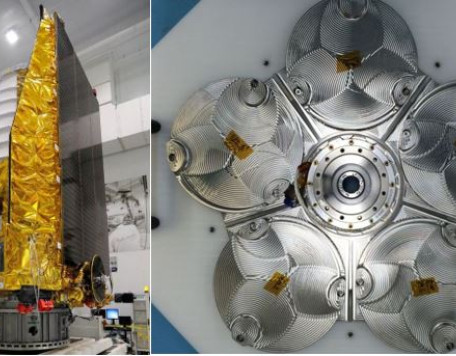 Euclid satellite GRISM Wheel for NISP instrument